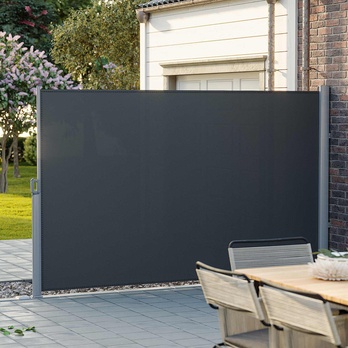 Bočná markíza PRIVACY sivá, 200x400 cm 1