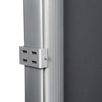 Bočná markíza PRIVACY sivá, 200x400 cm 3