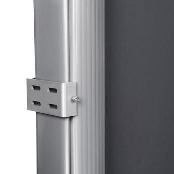 Bočná markíza PRIVACY sivá, 180x400 cm 3