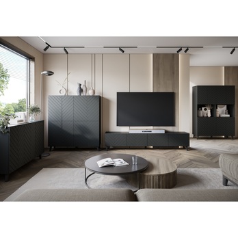 Komoda PROBUS D 1 čierna 3