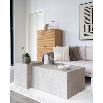 Konferenčný stolík PROGEI 80 mramor 1