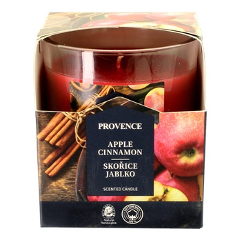 Vonná sviečka PROVENCE jablko a škorica, 135 g 1