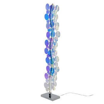 Stojacia lampa PULSE chróm/viacfarebná 1