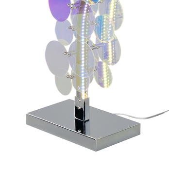 Stojacia lampa PULSE chróm/viacfarebná 3