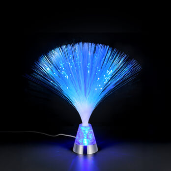 Stolná LED RGB lampa PUNK chróm 1