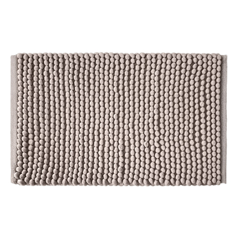 Kúpeľňová predložka PUNTO UNO taupe, 60x100 cm 3