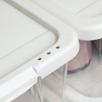 Sada boxov PURPOSE biela/priehľadná, 12 ks 4