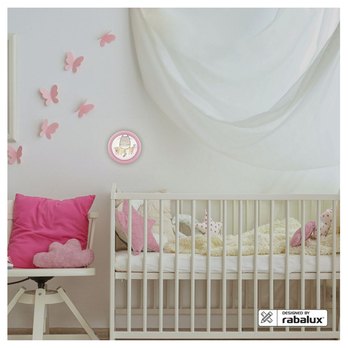 Detské LED svietidlo PUSH ružová 1