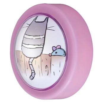 Detské LED svietidlo PUSH ružová 2