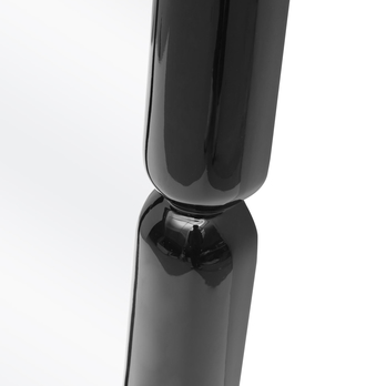 Zrkadlo PUSTIR čierna 4