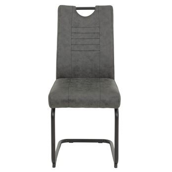 Jedálenská stolička PUTIER S antracitová 1