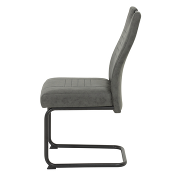 Jedálenská stolička PUTIER S antracitová 2