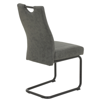 Jedálenská stolička PUTIER S antracitová 4