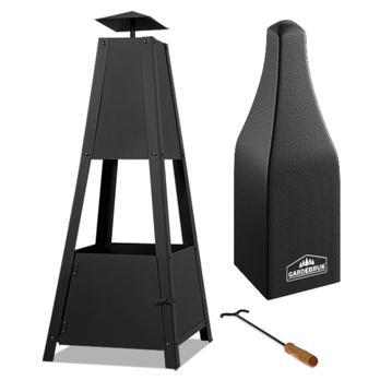 Ohnisko PYRAMIDA čierna 5