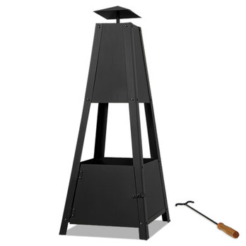Ohnisko PYRAMIDA čierna 6