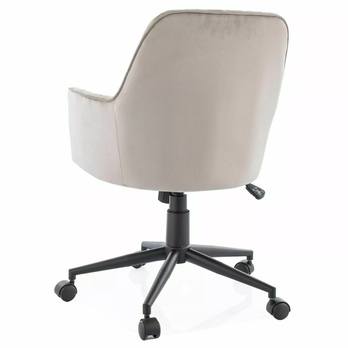 Kancelárske kreslo Q886 tmavobéžová 2