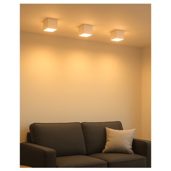 Stropné svietidlo QTEC 2 biela 3