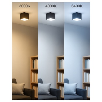 Stropné svietidlo QTEC 2 čierna 2