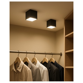 Stropné svietidlo QTEC 2 čierna 1