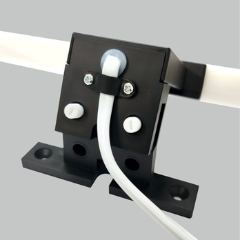 Kúpeľňové nástenné LED svietidlo QTEC 2 čierna, šírka 40 cm 4