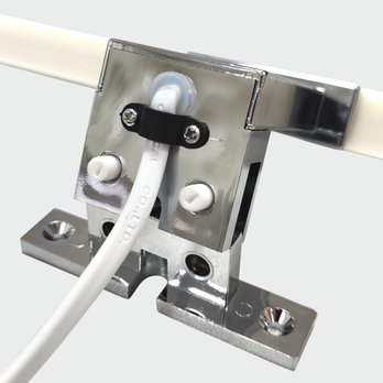 Kúpeľňové nástenné LED svietidlo QTEC 2 chróm, šírka 40 cm 4