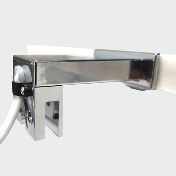 Kúpeľňové nástenné LED svietidlo QTEC 2 chróm, šírka 60 cm 2