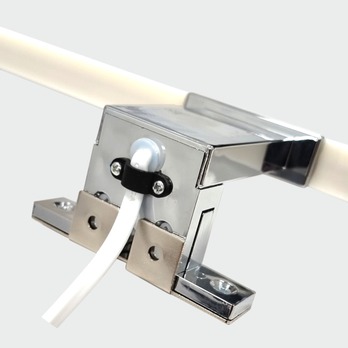 Kúpeľňové nástenné LED svietidlo QTEC 2 chróm, šírka 60 cm 5