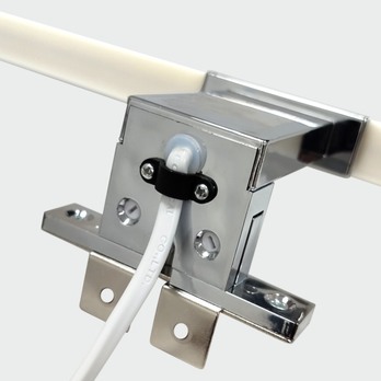 Kúpeľňové nástenné LED svietidlo QTEC 2 chróm, šírka 60 cm 6