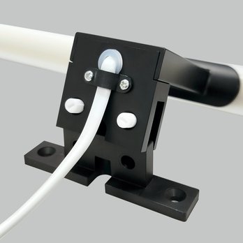 Kúpeľňové nástenné LED svietidlo QTEC 3 čierna, šírka 30 cm 4