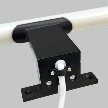 Kúpeľňové nástenné LED svietidlo QTEC 3 čierna, šírka 30 cm 6