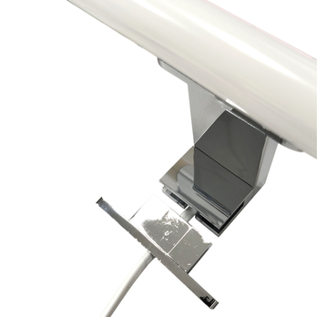 Kúpeľňové nástenné LED svietidlo QTEC 3 chróm, šírka 30 cm 1