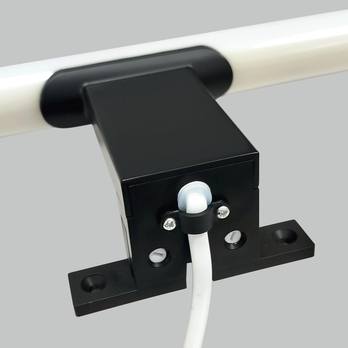 Kúpeľňové nástenné LED svietidlo QTEC 3 čierna, šírka 50 cm 3