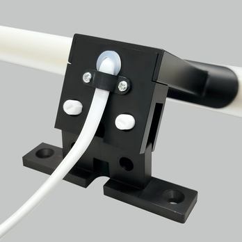 Kúpeľňové nástenné LED svietidlo QTEC 3 čierna, šírka 50 cm 4