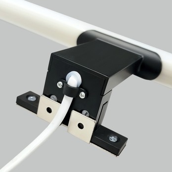 Kúpeľňové nástenné LED svietidlo QTEC 3 čierna, šírka 50 cm 5