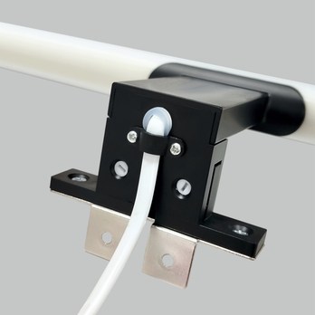 Kúpeľňové nástenné LED svietidlo QTEC 3 čierna, šírka 50 cm 6