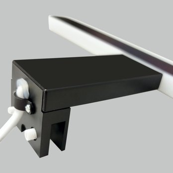 Kúpeľňové nástenné LED svietidlo QTEC 4 čierna, šírka 50 cm 2