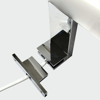 Kúpeľňové nástenné LED svietidlo QTEC 4 chróm, šírka 50 cm 1