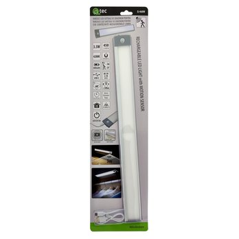 Podlinkové LED svietidlo QTEC strieborná, šírka 46 cm 6