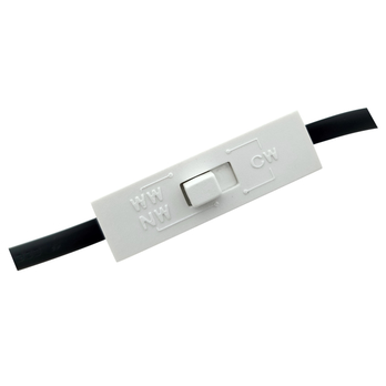 Stropné svietidlo QTEC biela, priemer 8 cm 7
