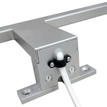 Kúpeľňové nástenné LED svietidlo QTEC chróm, šírka 50 cm 3