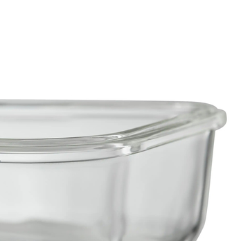Sklenená dóza s vekom QUADER objem 330 ml 4