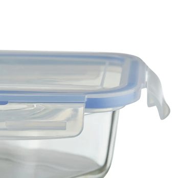 Sklenená dóza s vekom QUADER objem 850 ml 5