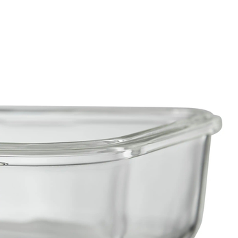 Sklenená dóza s vekom QUADER objem 1,2 l 4