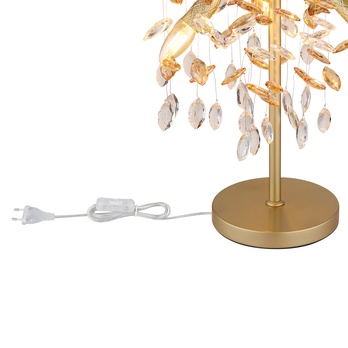 Stolná lampa QUEENA zlatá 4