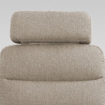 Kreslo QUEENS svetlohnedá 1