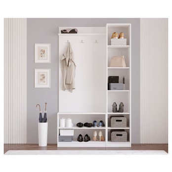 Predsieňová zostava RAB biela 4