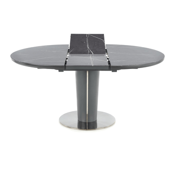 Jedálenský stôl RACORDU sivý mramor/sivá 2