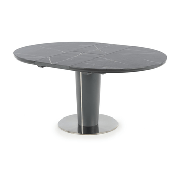 Jedálenský stôl RACORDU sivý mramor/sivá 3