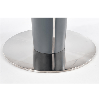 Jedálenský stôl RACORDU sivý mramor/sivá 5