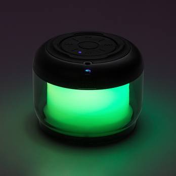 Stolná lampa s reproduktorom RADELIA čierna 1